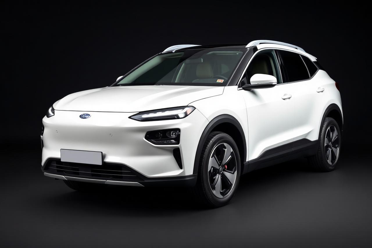 2025 Lumen EV Crossover Long Range — Pearl White